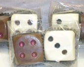 Chocolate Dice Favors bunco favors