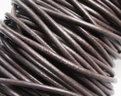 DEAL of the DAY - 5 Yards (15 feet) Brown Leather Cord 2mm