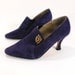 J. Renee Purple Suede New Romantic Slip On Witch Shoes 7.5