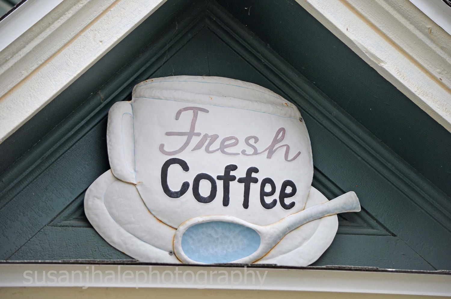 Fresh Coffee at Lily Dale - 4x6 photograph