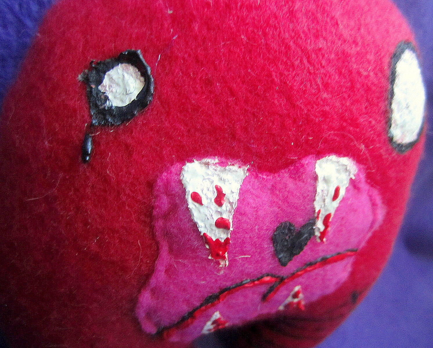 Screech - Funky Goth Plush Monster