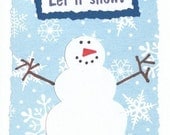 Let it Snow -  Set of Ten Cards