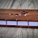 I Heart You Rustic Wooden Wedding Book (Guestbook/Vows Book)
