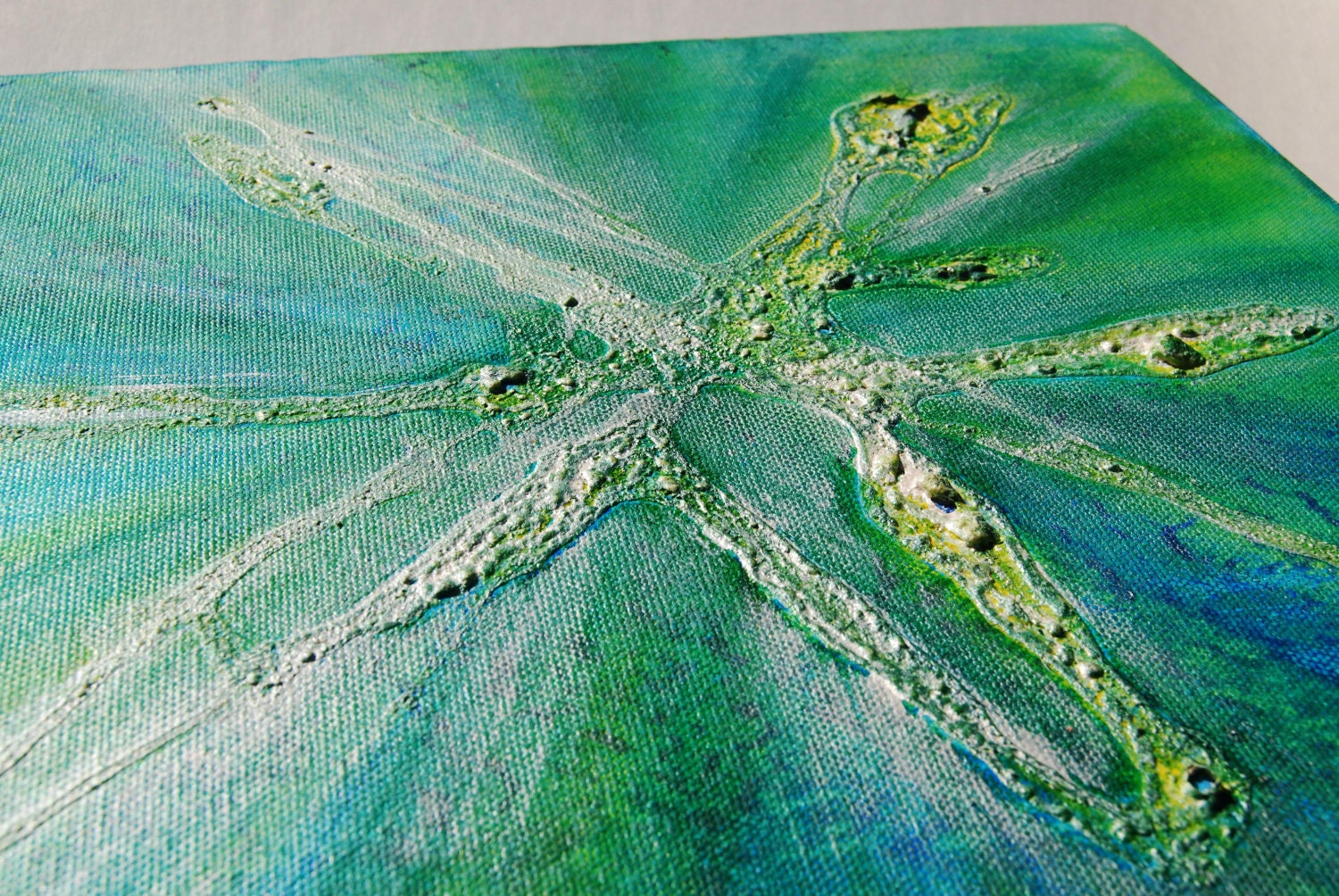Abstract acrylic painting - Original abstract, contemporary wall art canvas - Revelation