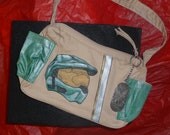 Master Chief Gamer Purse - Hand Painted - One of a Kind