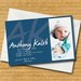 Baby Birth Announcement - Snuggle - printable file