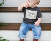 Boy's Top with Tennis Shoe Applique
