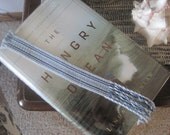 Hand Woven Bookmark in Variegated Blue