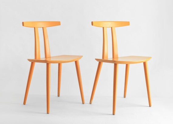 Vintage FDB Møbler Chairs - Mid Century, Modern, Danish, Wood, Retro