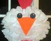 Chicken Rooster tissue paper pompom kit Old MacDonald farm party Il_170x135