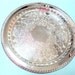Vintage Silverplate Tray, Wm. A Rogers, cr. 1945-1950, Openwork, 12 1/4" Serving Round       I take CREDIT CARDS