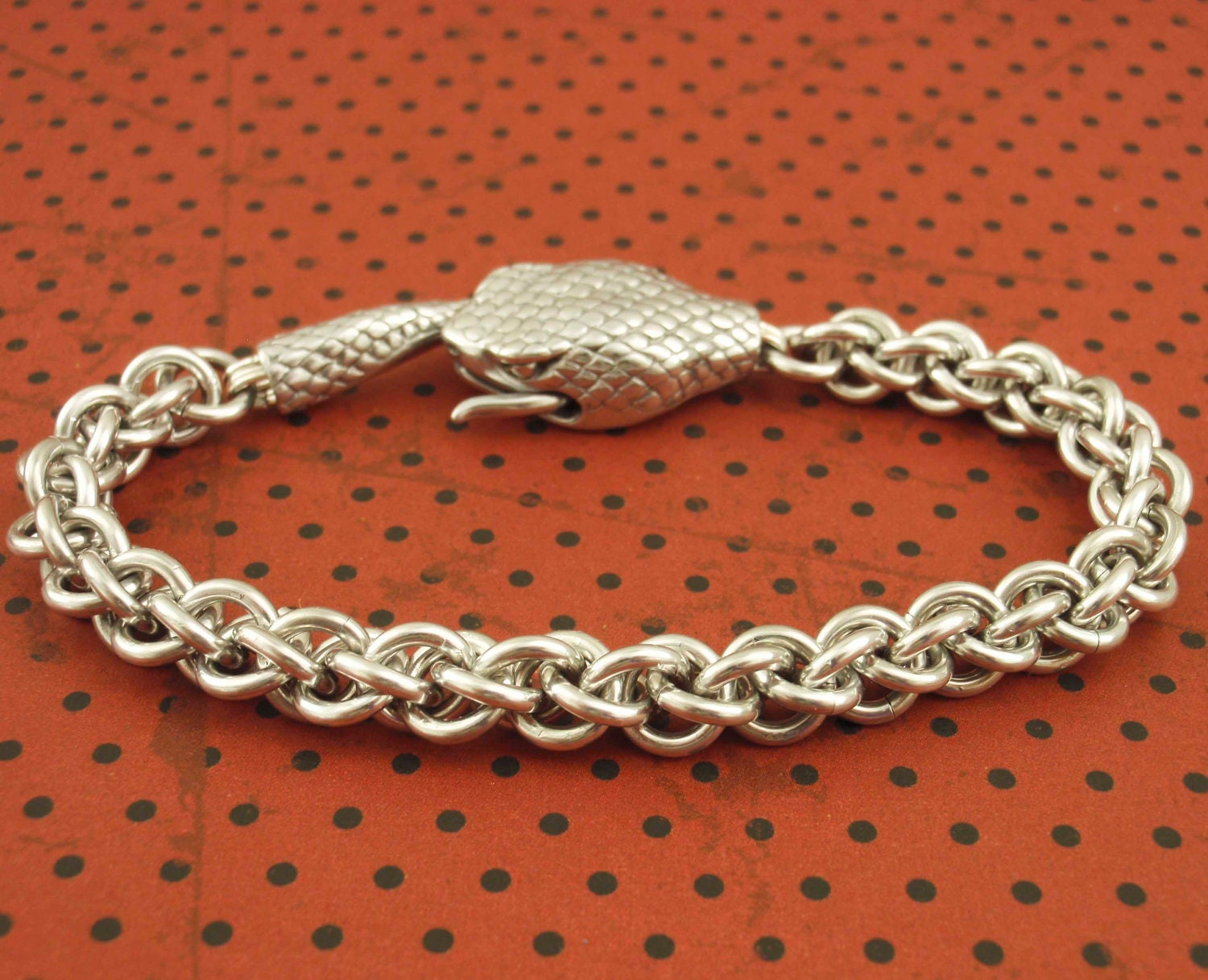 Uber Snake Bracelet I Kit - Aluminum Jens Pind Chainmaille