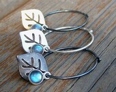 Pick Your Poison...Mixed Metal Hoop Earrings