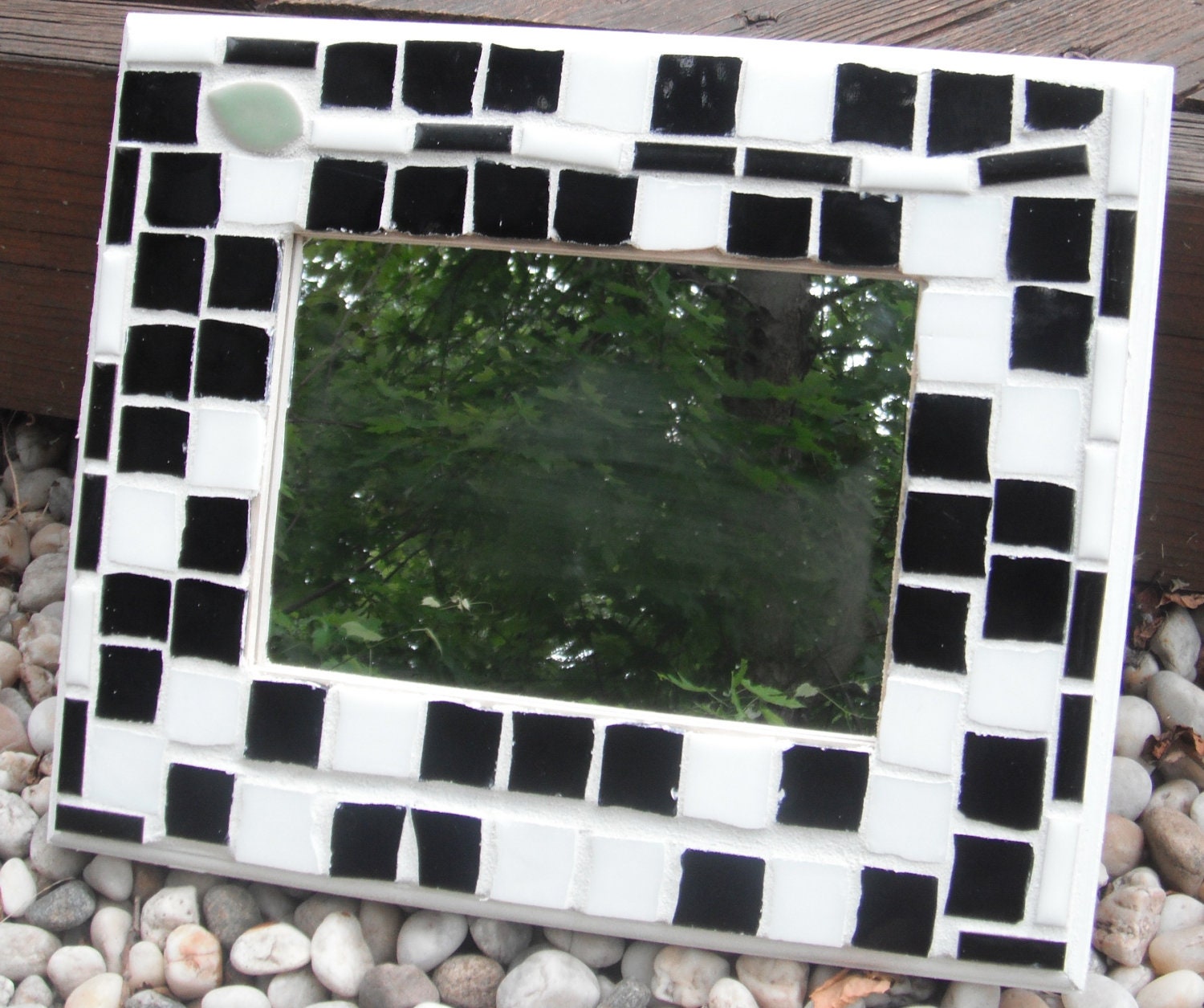 Mirror Mosaic Black & White