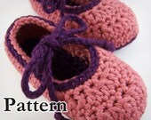 Pattern - Crochet Baby Booties