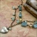 Margarita Mint Green Necklace Love Pendant Necklace Aventurine Gemstone Necklace - I love Myself