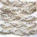Rhinestone and Pearl Bridesmaid Necklace w/ Ribbon Color Your Choice & Swarovski Crystal Vintage Wedding- I'm Getting Married In the Morning