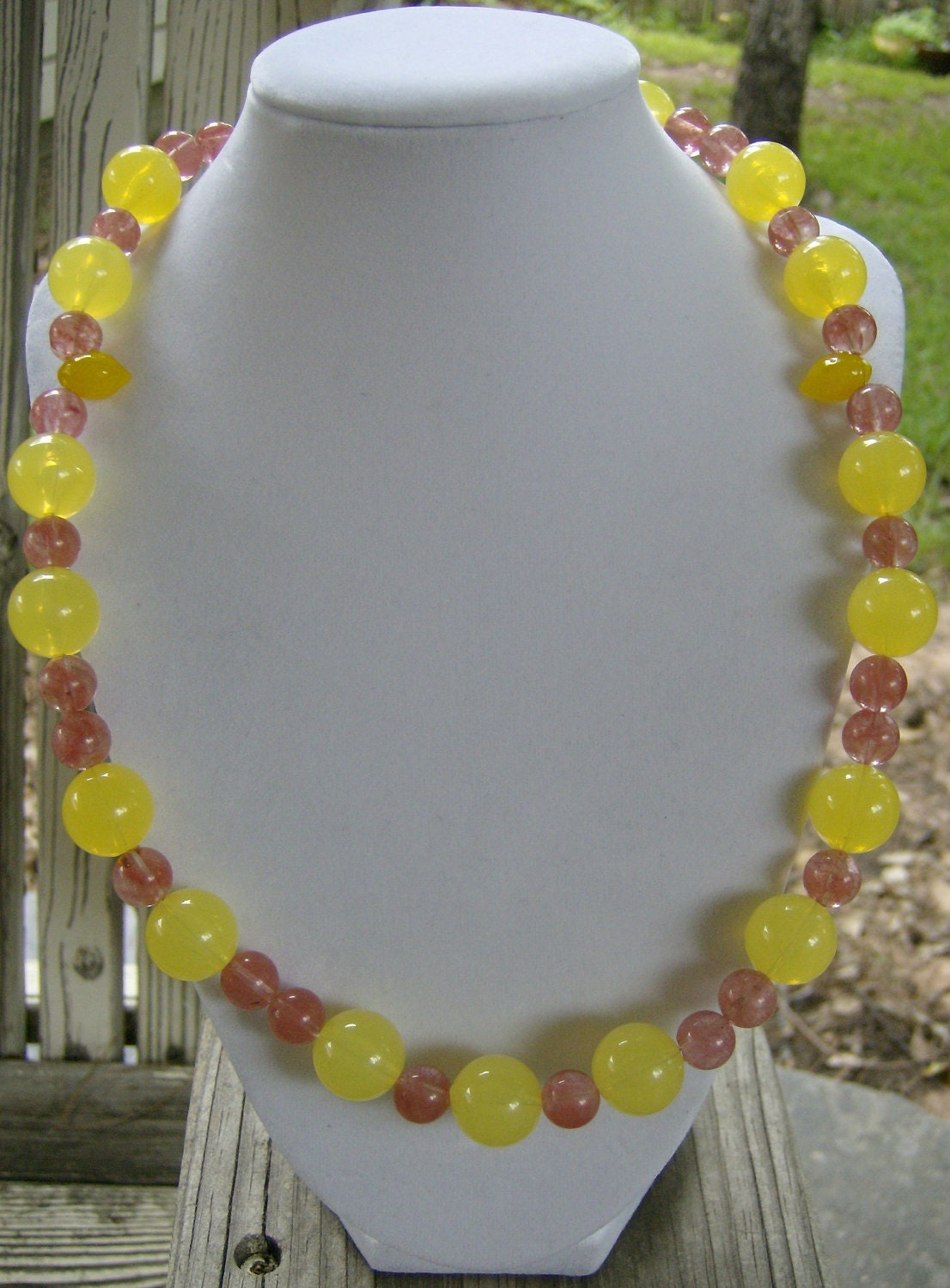 Sweet Summer Lemonade Necklace