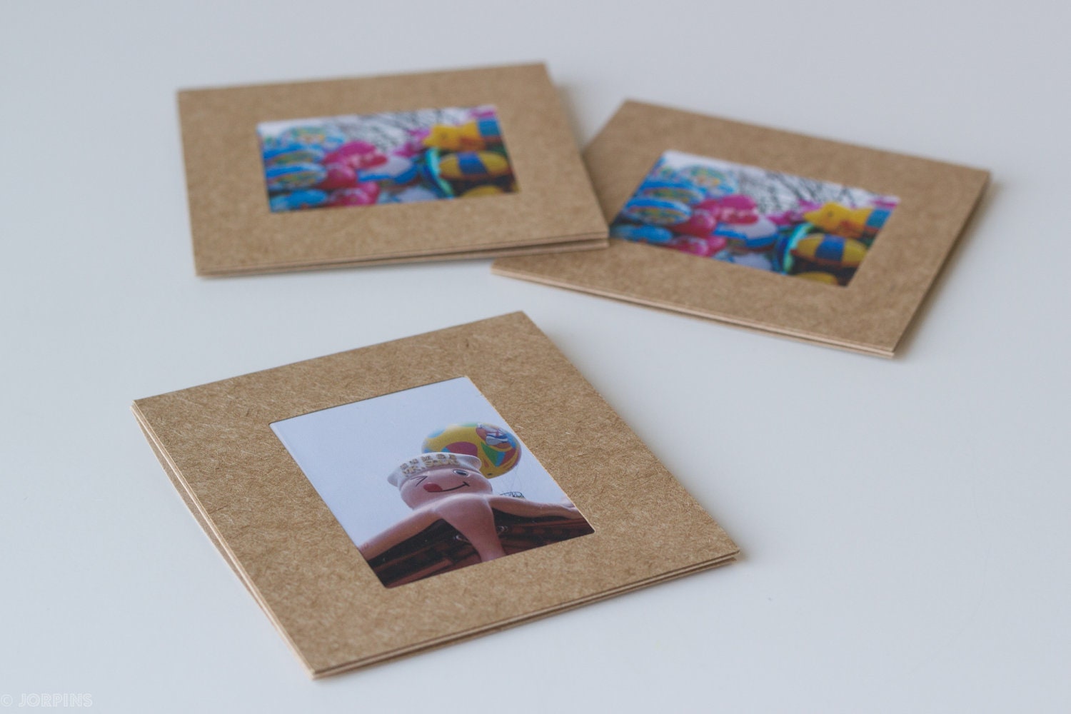 Fun Fair mini photo cards - Set of three