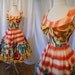 On Hold Show stopper 1950's hand painted Mexican tourist new look summer sun dress pin up girl rockabilly bombshell - size Small / Medium