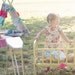 Ruffle Tent - Photo Prop - Teepee