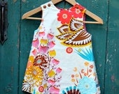 PRINTED PATTERN: Ruby Ruffle Dress - Original Printed Sewing Pattern - Size 6 Month through 10 Years