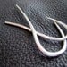 Fine Silver Cable Needle Stitch Holder Set  - Fabulous Knitter gift