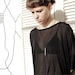 Pearl and Gunmetal Delicate Body Chain, Reversible Vest