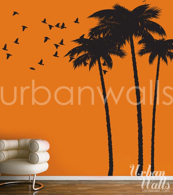 Vinyl Wall Sticker Decal Art - Palm Tree