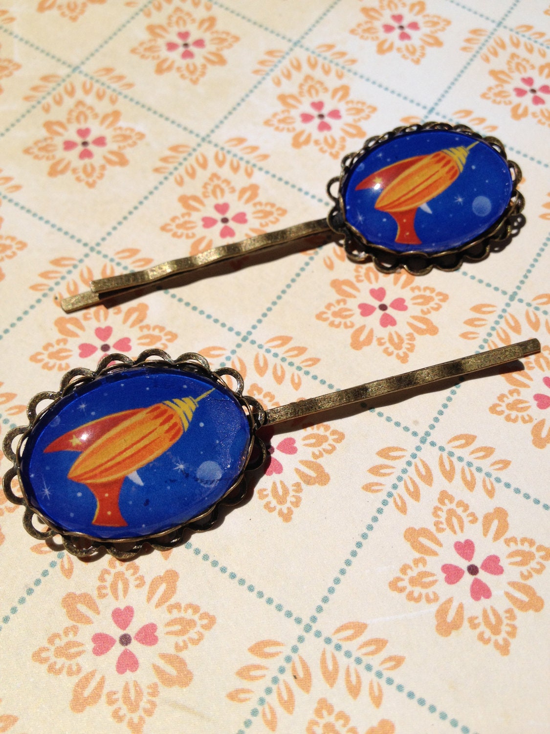 Space Oddity Hair Pins