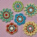 FLORAL MOTIFS - crochet pattern, PDF
