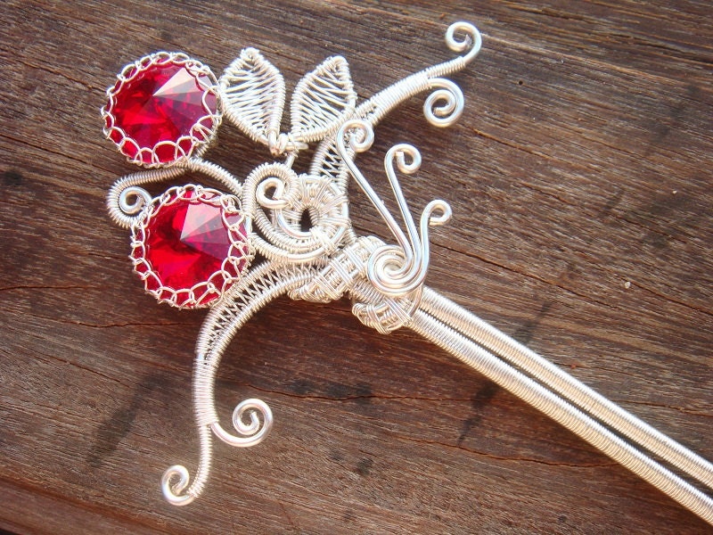 Siam Maharani Hairpin - Jewelry Tutorial