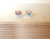 Swarovski Crystal Stud Earrings - Swarovski Crystal Studs Swarovski Crystal Earrings Bridal Stud Earrings Bridesmaids Stud Earrings Elegant