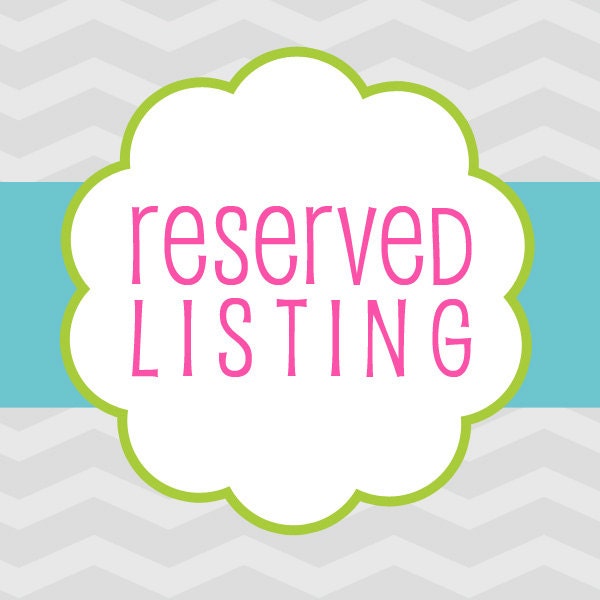 Reserved Listing - meche (preppy boy collection)
