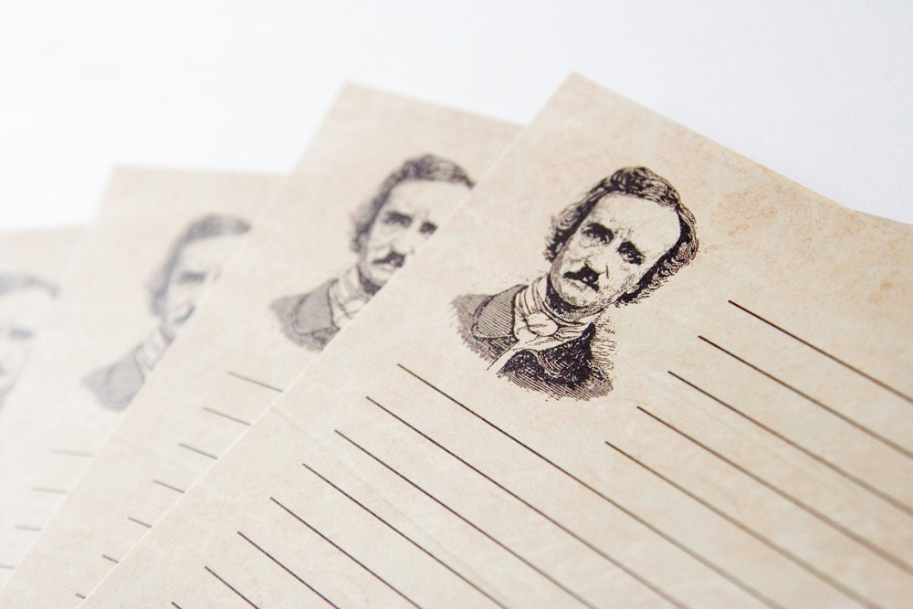 Edgar Allan Poe - A5 Letter Set
