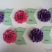 Wedding - ESCORT CARDS - The Rosetta Paper Flowers - Assorted Color - set of 100 - Made To Order