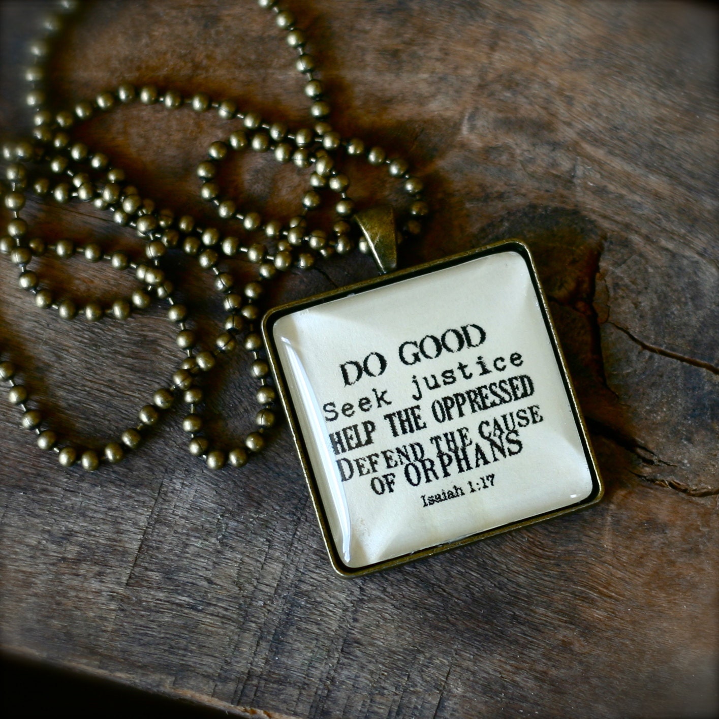 ISAIAH 1 17 Necklace
