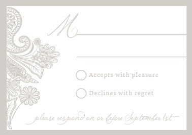Custom Order for Chrissy- 130 Hint of Lace Wedding Invitation sets, as always FREE US shipping