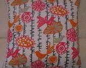 New TWO 16 X 16  Pillow Covers  Menagerie Sherbert