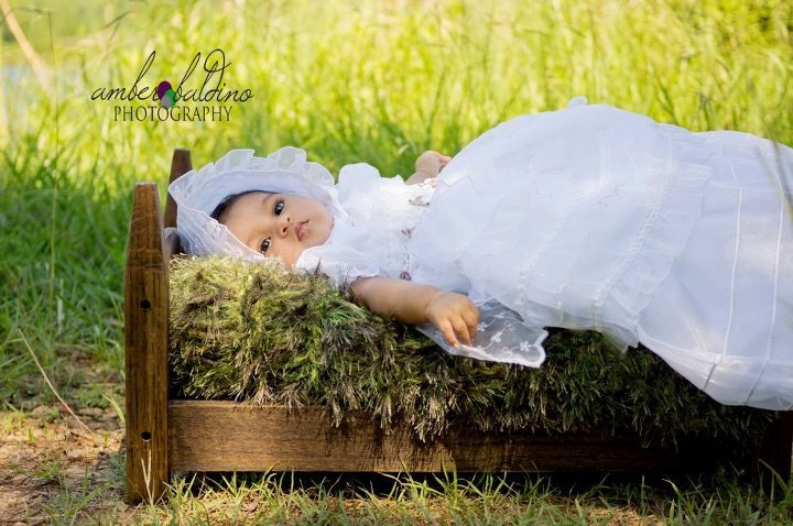 Outdoor Photography Prop 'Grass' Green Newborn Blanket for Baby Portraiture