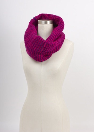 COHEN Deep Purple & Fuschia Cowl