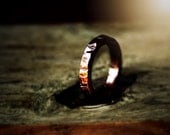 Big Thick and Sturdy  Round 4mm Copper Ring, Men Rustic Everyday Copper ring, Bold Sturdy Copper Ring, For Him,  Durable Copper Wedding Band