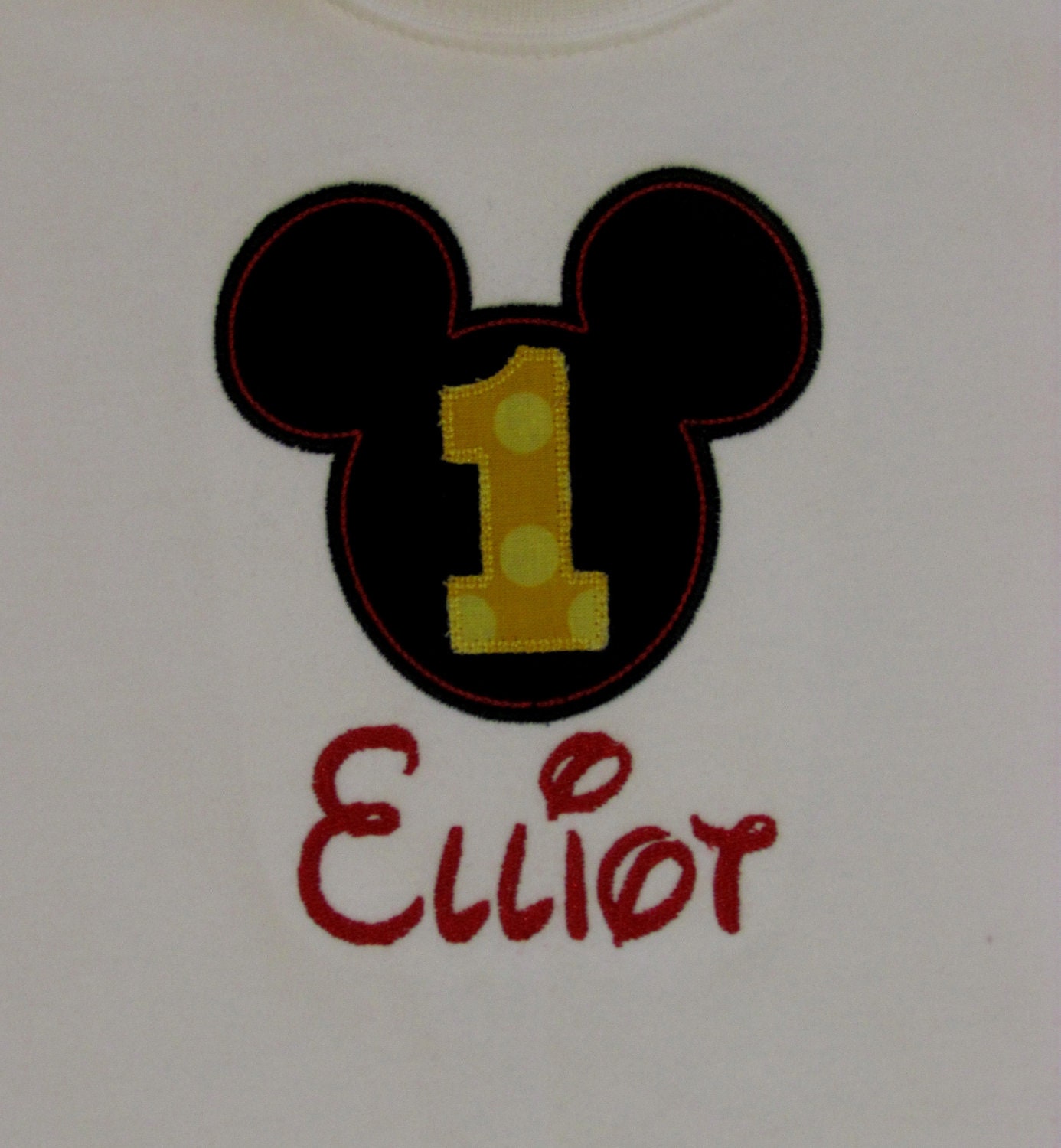 Boys, Mickey Mouse, Mr. Mouse, Appliqued Shirt or Onesie, Long or Short Sleeve, Disney Vacation, Birthday, YOU DESIGN