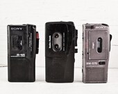 Instant Collection Micro Cassette Tape Player Microcassette Geek Chic Geekery