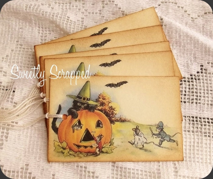 Halloween Pumpkin Labels...