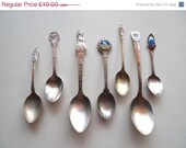 ON SALE Souvenir Spoons