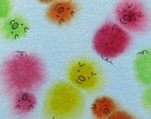 Swine Flu Virus - watercolor painting of H1N1