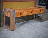 Custom Order - Historic Tattoo Style Bench
