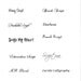 Bridal Party Place Cards - Wedding Party - Head Table Decor - Luminarias
