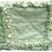 Minky Chenille Rag Quilt - Sage Green - Toddler, Crib - Boy or Girl